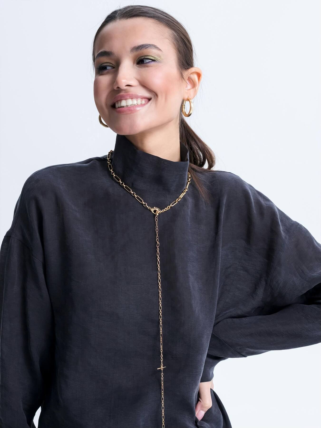 Long chain necklace
