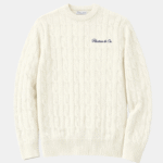 SWEATER CABLE WOOL BlEND