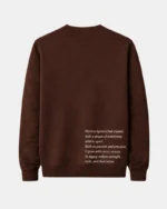 HECTIZA CREST CREWNECK - COFFEE - Image 3