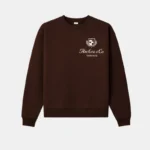 HECTIZA CREST CREWNECK - COFFEE