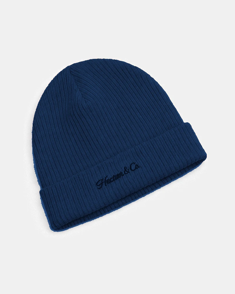 HECTIZA RIBBED KNIT BEANIE